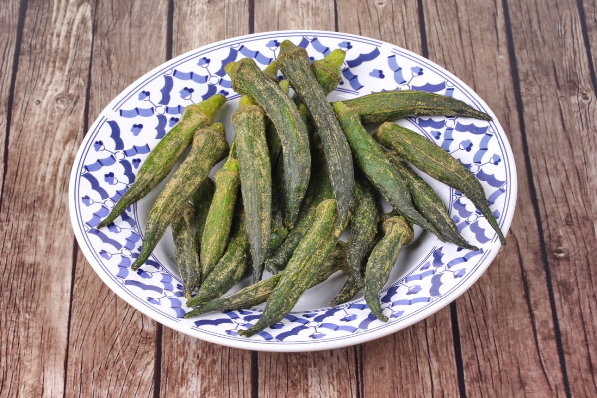 How To Dehydrate Okra And Crispy Dried Okra Chips