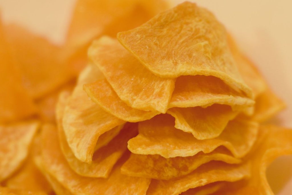 dehydrated butternut squash chips