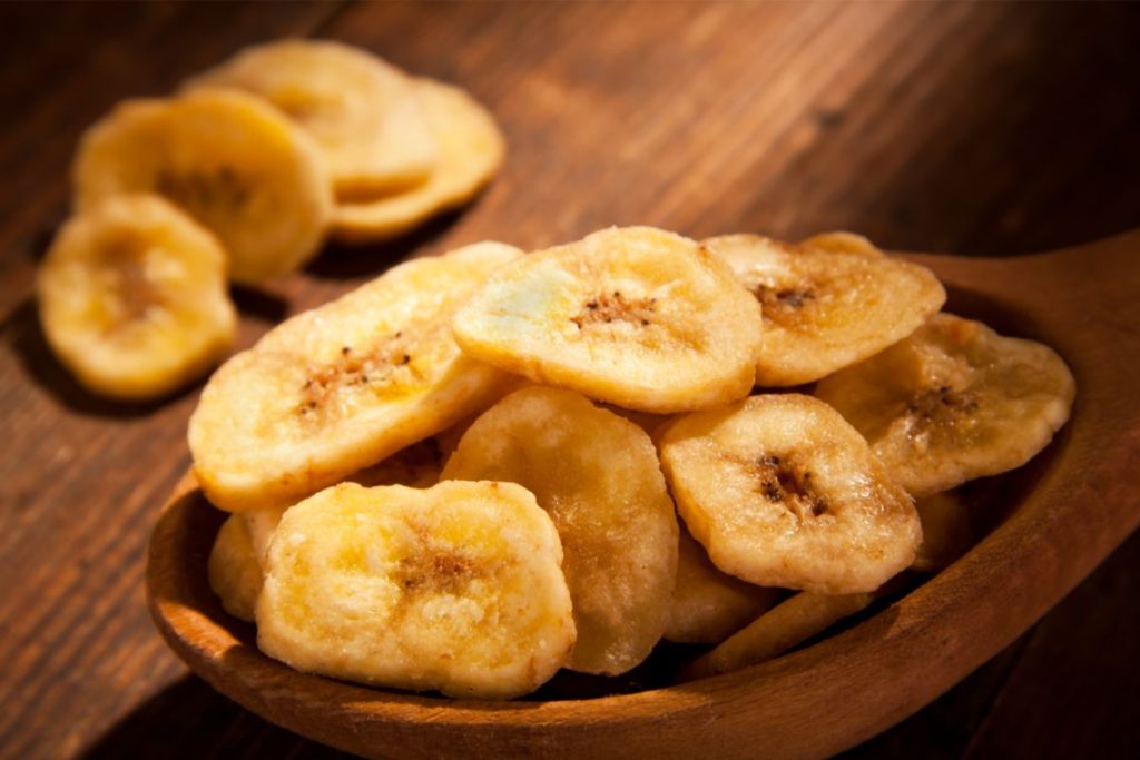 How To Dry Bananas And Make Sliced Banana Chips